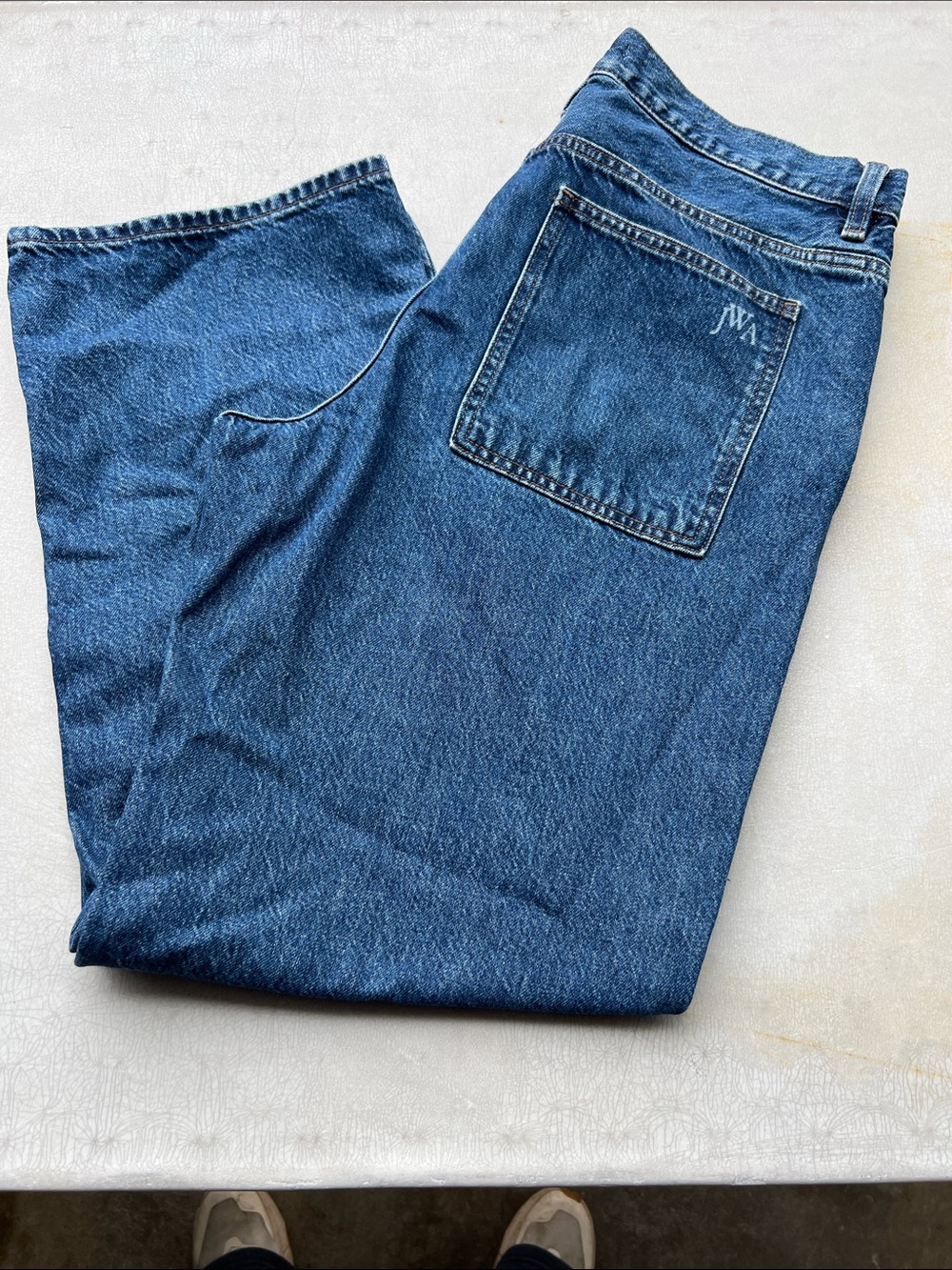 Uniqlo JWA Classic Men's Blue Denim Jeans size 35